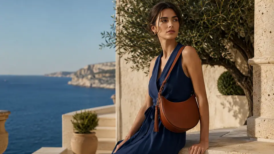 Luna Azul loafers and Mediterranean style