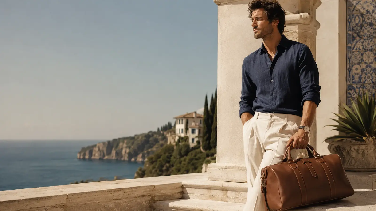 Luna Azul Mediterranean leather collection
